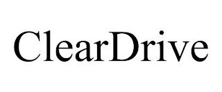 CLEARDRIVE Trademark Image