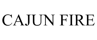CAJUN FIRE Trademark Image