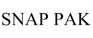 SNAP PAK Trademark Image