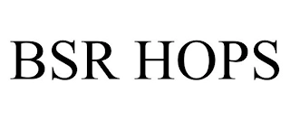 BSR HOPS Trademark Image