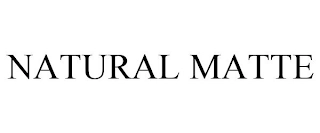 NATURAL MATTE Trademark Image