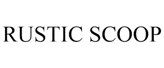 RUSTIC SCOOP Trademark Image