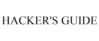 HACKER'S GUIDE Trademark Image