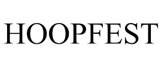 HOOPFEST Trademark Image