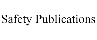 SAFETY PUBLICATIONS Trademark Image