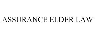 ASSURANCE ELDER LAW Trademark Image