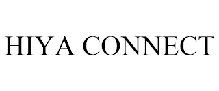 HIYA CONNECT Trademark Image