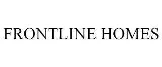 FRONTLINE HOMES Trademark Image