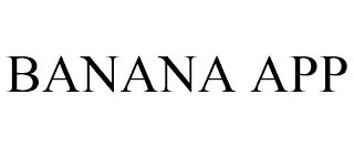 BANANA APP Trademark Image
