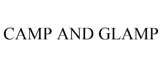 CAMP AND GLAMP Trademark Image