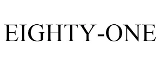 EIGHTY-ONE Trademark Image
