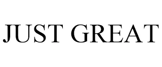 JUST GREAT Trademark Image