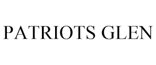 PATRIOTS GLEN Trademark Image