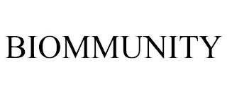 BIOMMUNITY Trademark Image