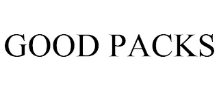 GOOD PACKS Trademark Image