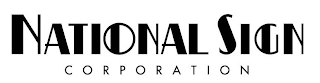 NATIONAL SIGN CORPORATION Trademark Image