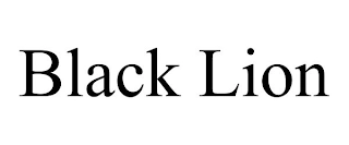 BLACK LION Trademark Image