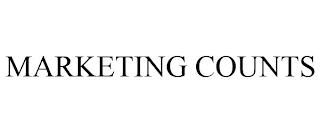 MARKETING COUNTS Trademark Image