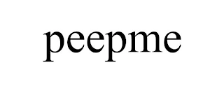 PEEPME Trademark Image