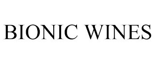 BIONIC WINES Trademark Image