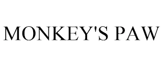 MONKEY'S PAW Trademark Image
