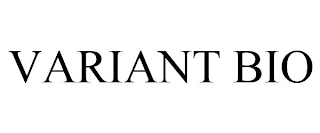 VARIANT BIO Trademark Image