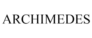 ARCHIMEDES Trademark Image