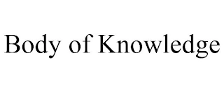 BODY OF KNOWLEDGE Trademark Image
