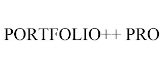 PORTFOLIO++ PRO Trademark Image