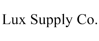 LUX SUPPLY CO. Trademark Image