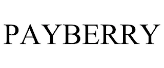 PAYBERRY Trademark Image