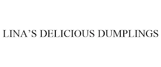 LINA'S DELICIOUS DUMPLINGS Trademark Image