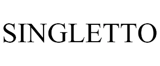 SINGLETTO Trademark Image