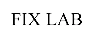 FIX LAB Trademark Image