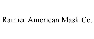 RAINIER AMERICAN MASK CO. Trademark Image