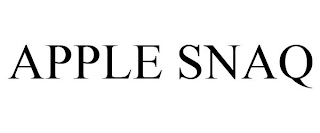 APPLE SNAQ Trademark Image