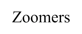 ZOOMERS Trademark Image