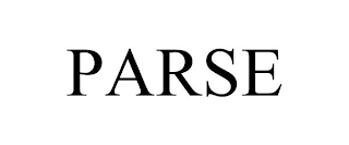 PARSE Trademark Image