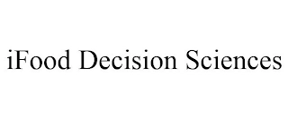 IFOOD DECISION SCIENCES Trademark Image