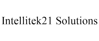 INTELLITEK21 SOLUTIONS Trademark Image