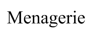 MENAGERIE Trademark Image