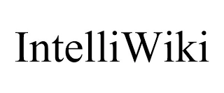INTELLIWIKI Trademark Image