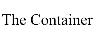 THE CONTAINER Trademark Image