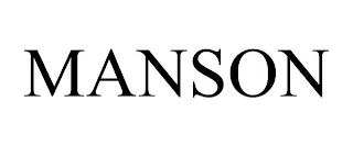 MANSON Trademark Image