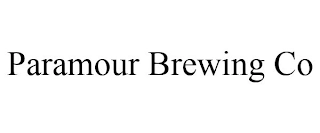PARAMOUR BREWING CO Trademark Image