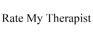 RATE MY THERAPIST Trademark Image