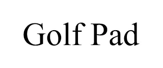 GOLF PAD Trademark Image