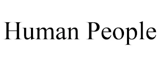 HUMAN PEOPLE Trademark Image