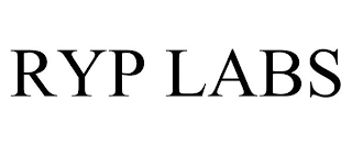 RYP LABS Trademark Image