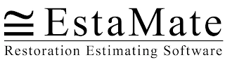 ESTAMATE RESTORATION ESTIMATING SOFTWARE Trademark Image